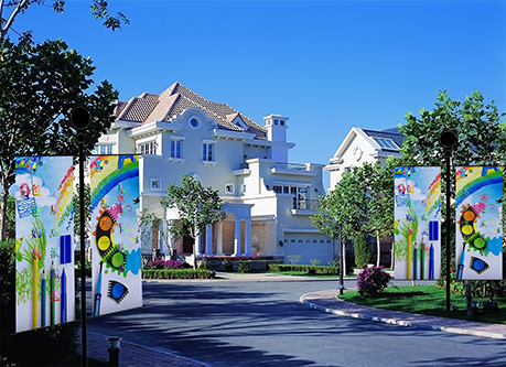 雙面路燈旗制作 雙面路燈旗制作